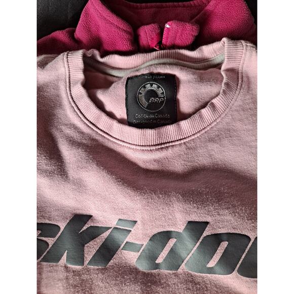 Ski Doo Women’s 1/4 Zip Fleece Pullover And Sweat Shirt Size Medium - Picture 5 of 6